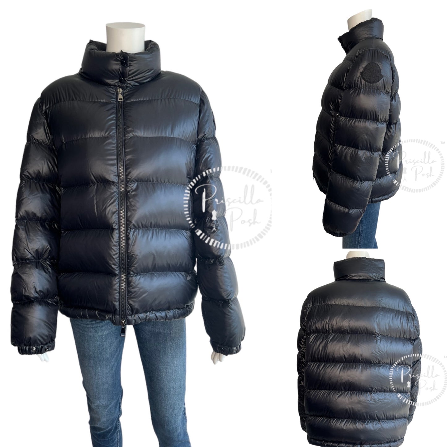 Moncler Black Quilted Puffer Jacket 4