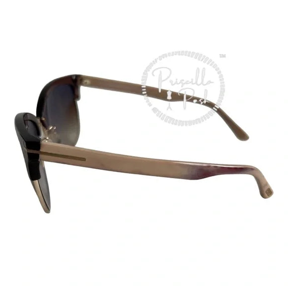 NEW TOM FORD Women's Fany Cat Eye Sunglasses, 59mm Pink Brown