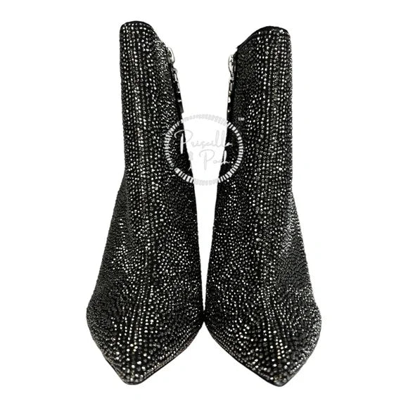 Christian Louboutin So Kate Custom AB Crystal Swarovski Boots Booties Ankle Boots