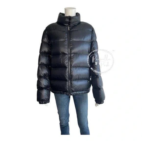 Moncler Black Quilted Puffer Jacket 4