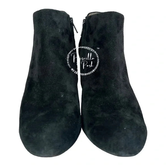 Christian Louboutin Black Belle Suede Ankle Boots 39.5