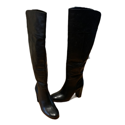 NWOB Tory Burch Bowie Over the Knee Boots Black 8