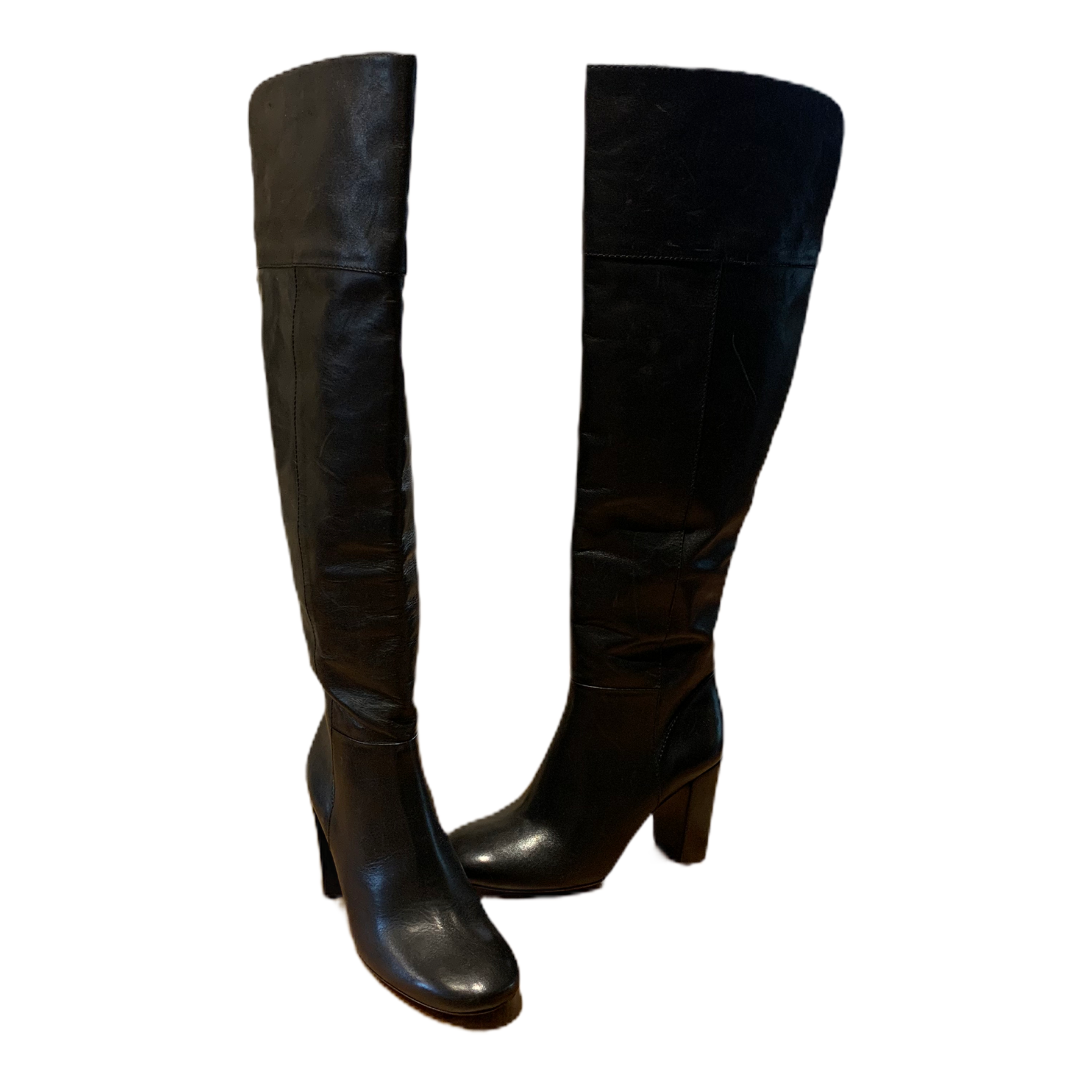NWOB Tory Burch Bowie Over the Knee Boots Black 8