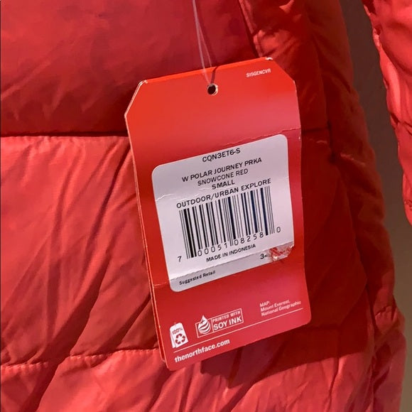 NWT The North Face Polar Journey Parka Goose Down