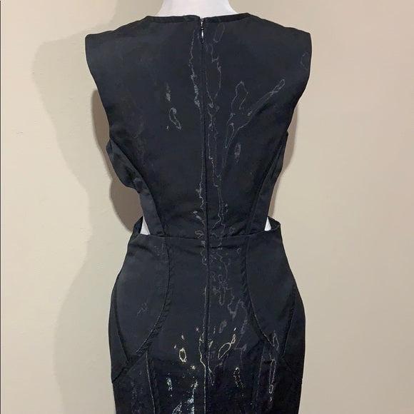Nicole Miller 'Kelsey - Liquid Vinyl' Trumpet Gown