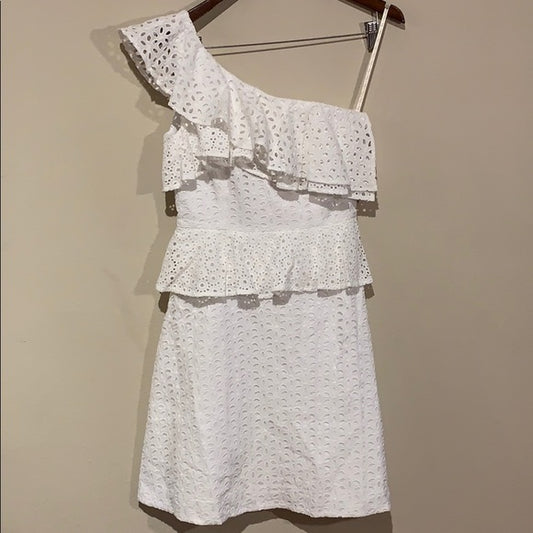 NWT Lilly Pulitzer Josey Eyelet One-Shoulder Dress 2