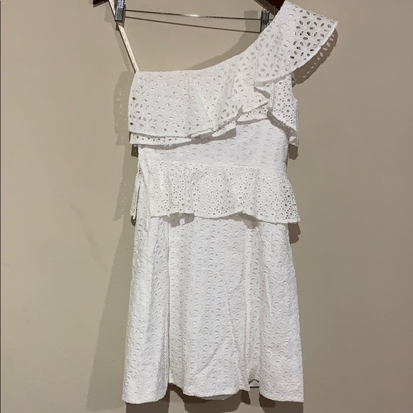 NWT Lilly Pulitzer Josey Eyelet One-Shoulder Dress 2