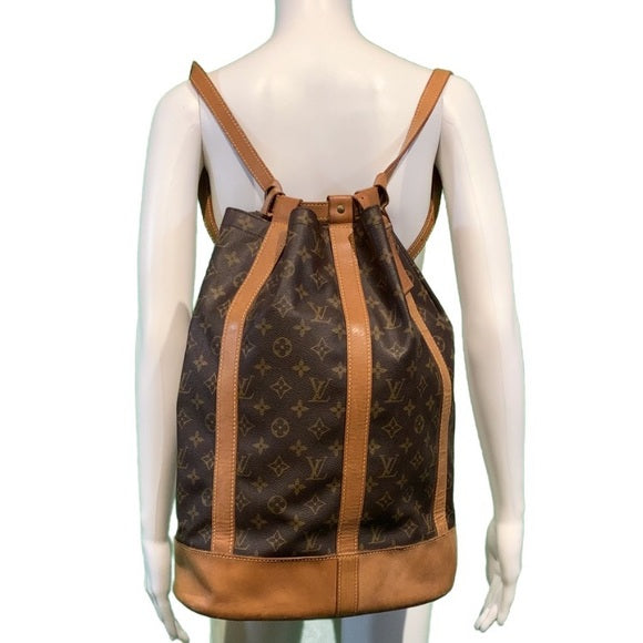 *SOLD* Louis Vuitton Monogram Randonnee GM Backpack Bag