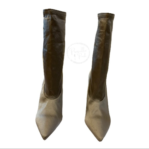NWOB YEEZY Season 7 Stretch Satin Ankle Bootie
