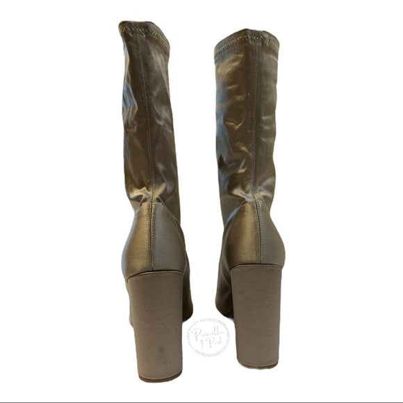 NWOB YEEZY Season 7 Stretch Satin Ankle Bootie