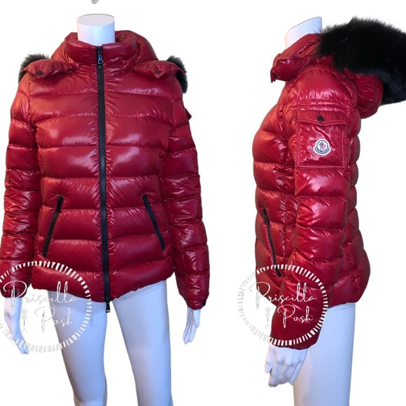 Moncler 2024 badyfur red