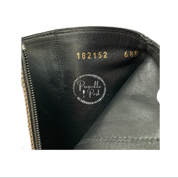 Gucci Stil Pelle S. Cuoio heeled leather Boots