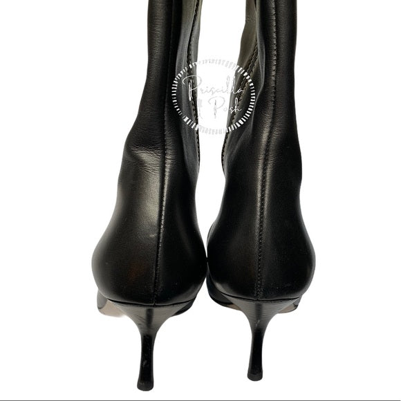 Gucci Stil Pelle S. Cuoio heeled leather Boots