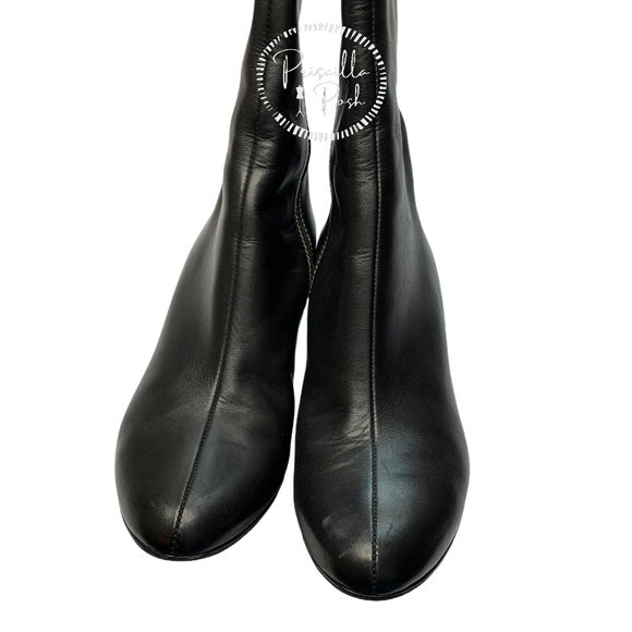 Gucci Stil Pelle S. Cuoio heeled leather Boots