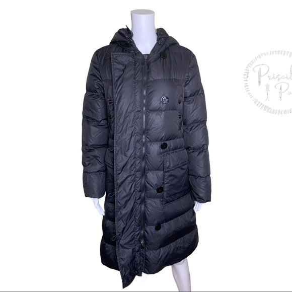 Moncler Full Length Down Puffer Parka Winter Coat