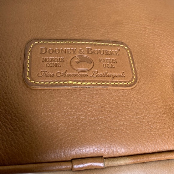 Vintage Dooney and Bourke Backpack Camel Leather