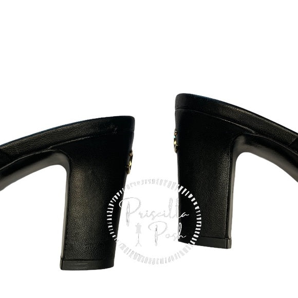 CHANEL 2018 Interlocking CC Logo Slides