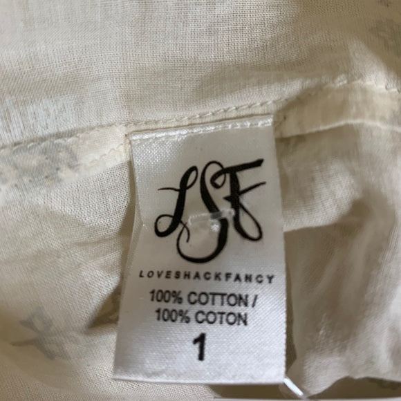 NWT LOVESHACKFANCY Isabel Dress halter maxi gold