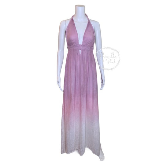 LoveShackFancy Braided Love dress ombre voile maxi