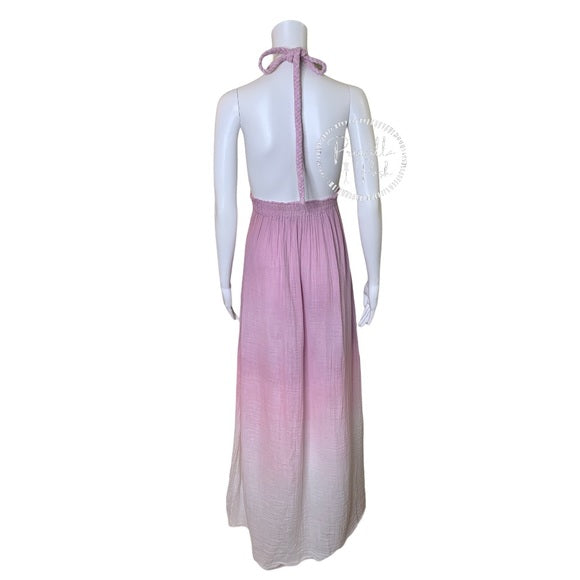 LoveShackFancy Braided Love dress ombre voile maxi