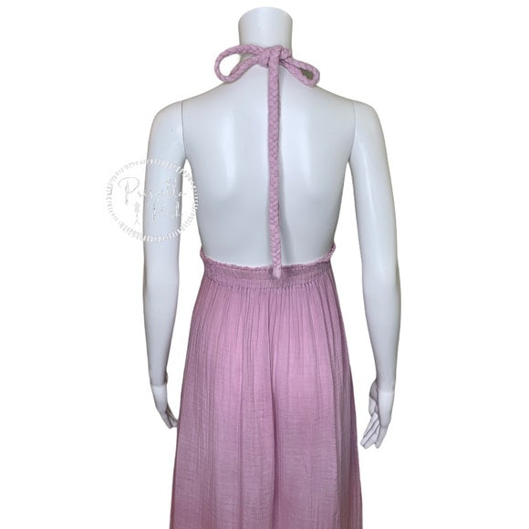 LoveShackFancy Braided Love dress ombre voile maxi