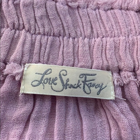 LoveShackFancy Braided Love dress ombre voile maxi