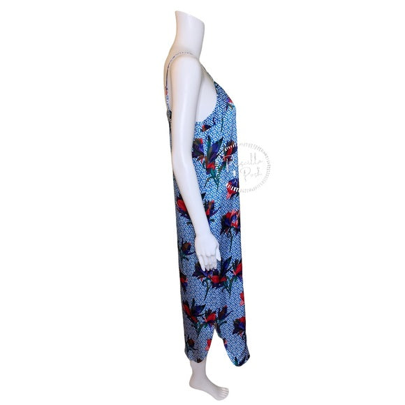 NWT Equipment Silk Dian Dress in Brilliant Blue