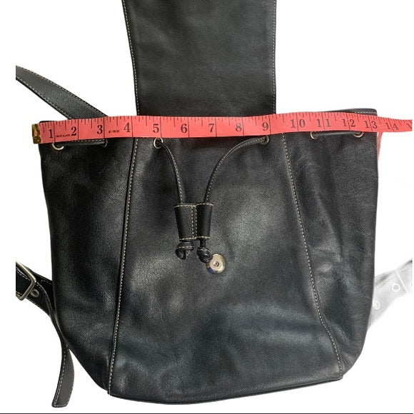 Vintage Coach Black Legacy Backpack Black Leather
