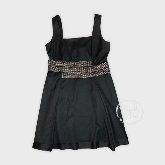 Tory Burch Crystal Embellished Belt Evening Dress