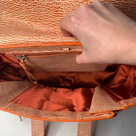 3.1 Phillip Lim Pashli Orange Leather Satchel