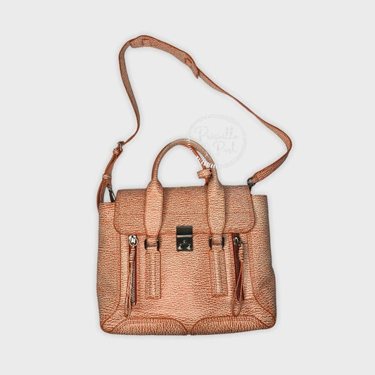 3.1 Phillip Lim Pashli Orange Leather Satchel
