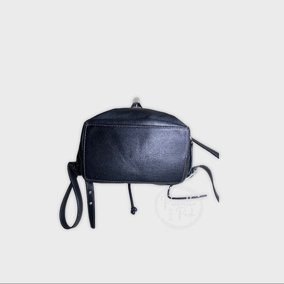 Vintage Coach Black Leather Legacy Backpack 9368