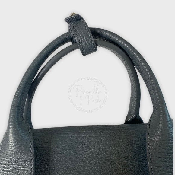 3.1 Phillip Large Grey Leather Silver Pashli Tote
