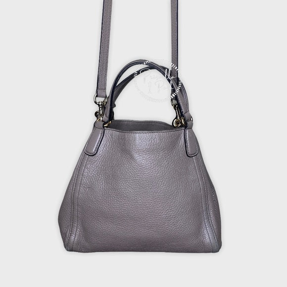 Gucci Soho Convertible Shoulder Bag Leather Taupe