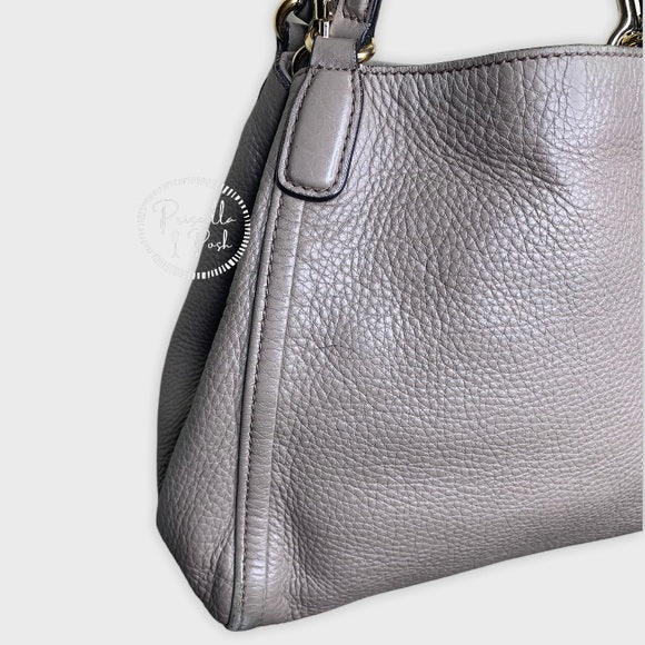 Gucci Soho Convertible Shoulder Bag Leather Taupe