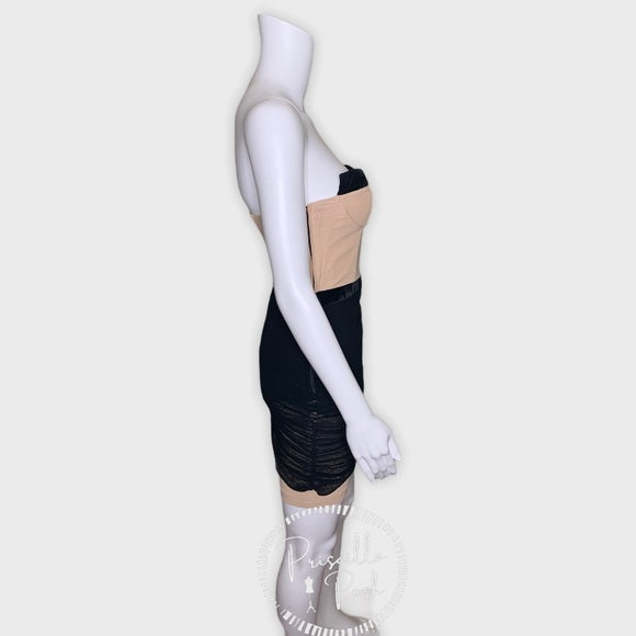 Alexander Wang Two-Tone Corset Dress