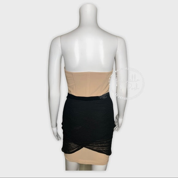 Alexander Wang Two-Tone Corset Dress