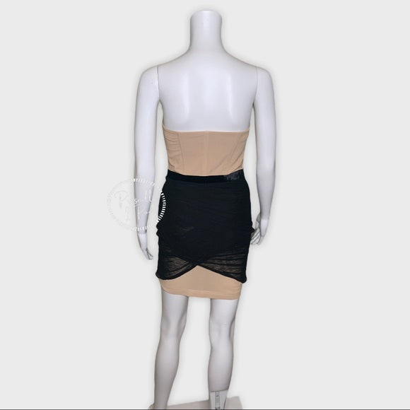 Alexander Wang Two-Tone Corset Dress
