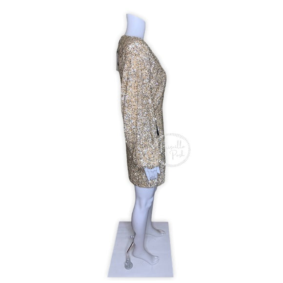 NWT RETROFÊTE Aubrielle sequined mini dress