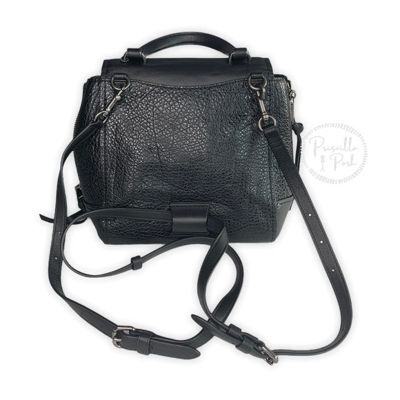 COACH Faye Backpack F30525 Convertible Bag Black