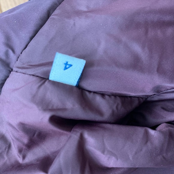 Moncler Full Length Down Puffer Coat Puffer Jacket Plum Purple