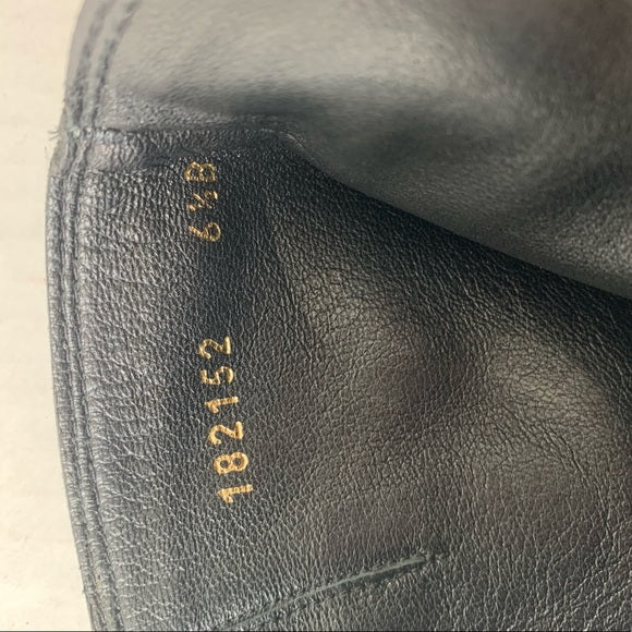 Gucci Stil Pelle S. Cuoio Womens Boots Gucci Soho Black Leather Boots Tall