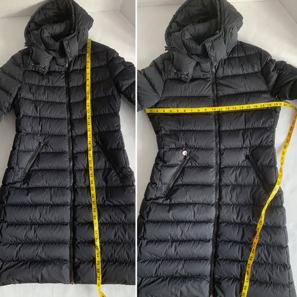 Moncler Mokamat Puffer Jacket In Black Long Black Puffer Jacket Puffer Coat
