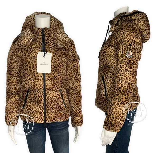 Moncler cheetah coat Outlet