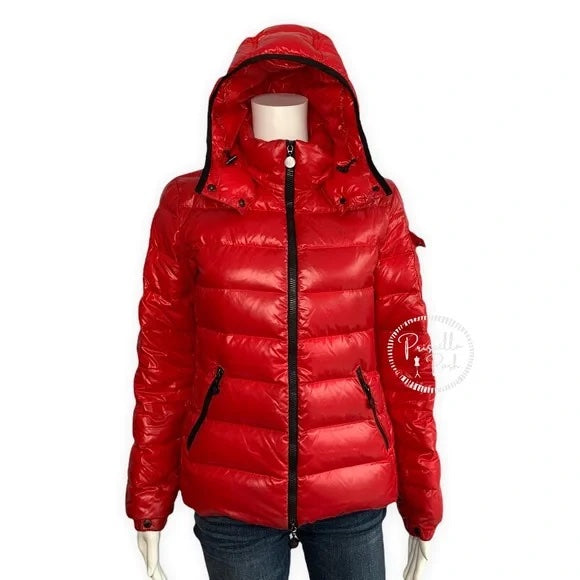 Moncler Red Bady Jacket Red Moncler Puffer Coat