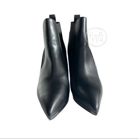 Christian Louboutin Crochinetta 100 black leather ankle boots booties heeled 38