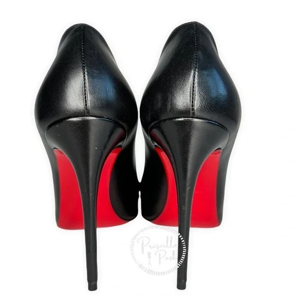 Christian Louboutin Pumps Spikyshell 100 embellished Black/Silver Silver Spike