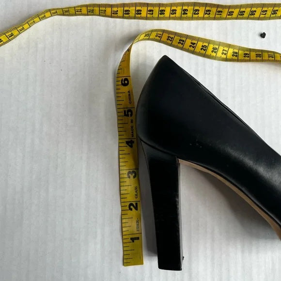 Gucci Black Leather Horsebit Peep Toe Platform Pumps 36.5