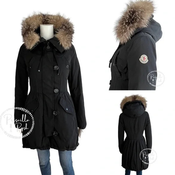 Aredhel fox fur sales trim down parka