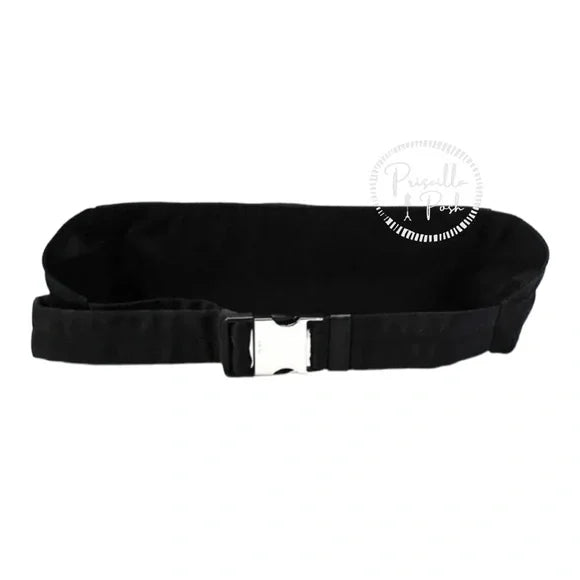 Prada Black Belt Bag Waist Bag Triangle Logo Nylon and Leather Silver Buckle